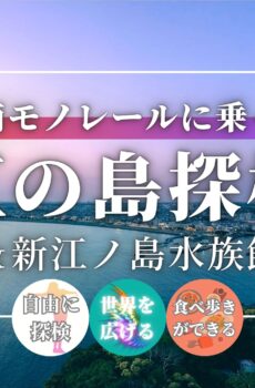 【中学生】湘南モノレールに乗って江の島探検＆新江ノ島水族館／体験参加1名分